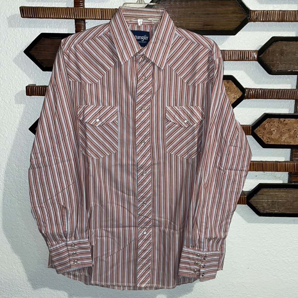 Wrangler pearl snap